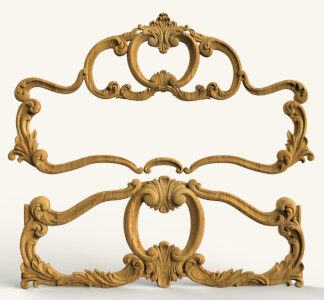 طرح سی ان سی تخت ۱۰-طرح سی ان سی چوب تخت