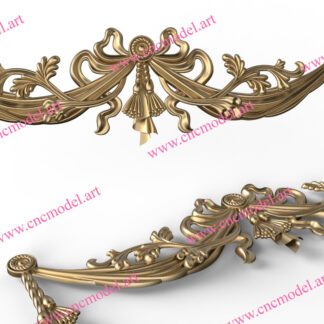 طرح سه بعدی تاج