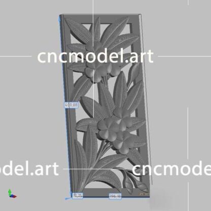 طرح cnc آماده تابلو گل سی ان سی مدل