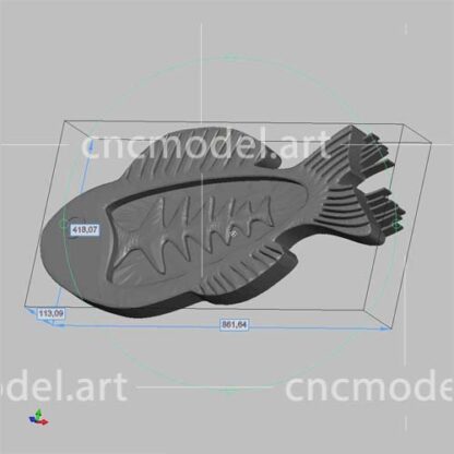 ظرف cnc ماهی سی ان سی مدل