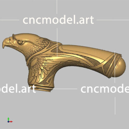 طرح CNC دسته عصا 002
