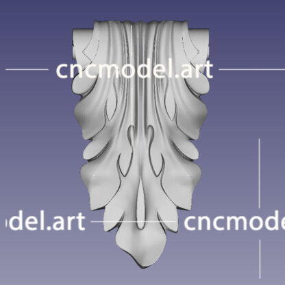 طرح سه بعدی سر ستون-طرح سه بعدی سنگ-طرح سه بعدی چوب