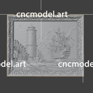 طرح سه بعدی CNC تابلو 050