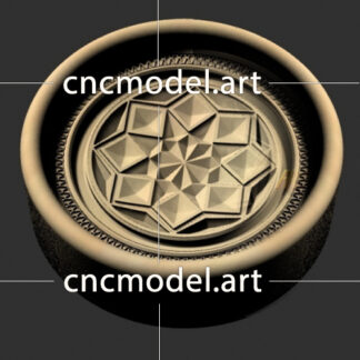 طرح سه بعدی CNC مهره تخته نرد 068