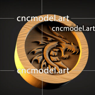 طرح سه بعدی CNC مهره تخته نرد 065