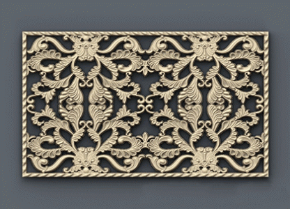 Decorative Lattice 002 by art master3d سی ان سی مدل